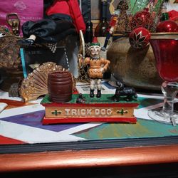 Antique Trick Dog Money Box