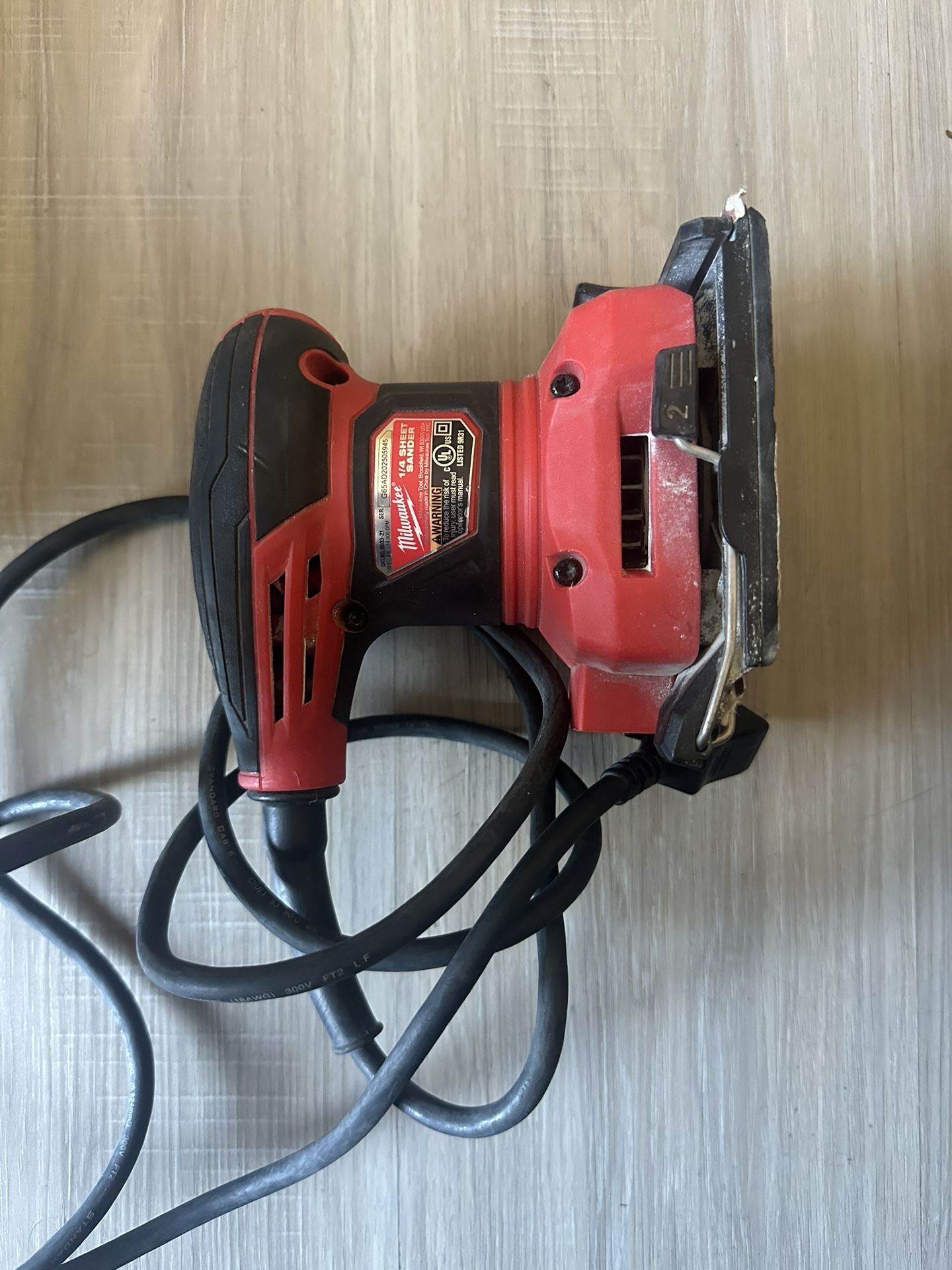 Milwaukee Sheet Sander Corded 