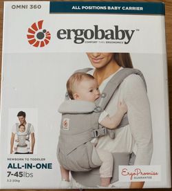 Ergobaby Omni 360 baby Carrier grey