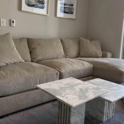Light Beige Couch/Sofa