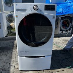 4.5 cu ft Washer only with 1.0 cu ft Pedestal Washer