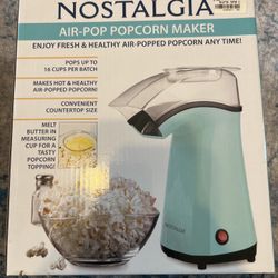 SEALED popcorn maker