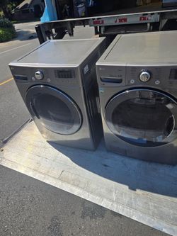 Washer and dryer