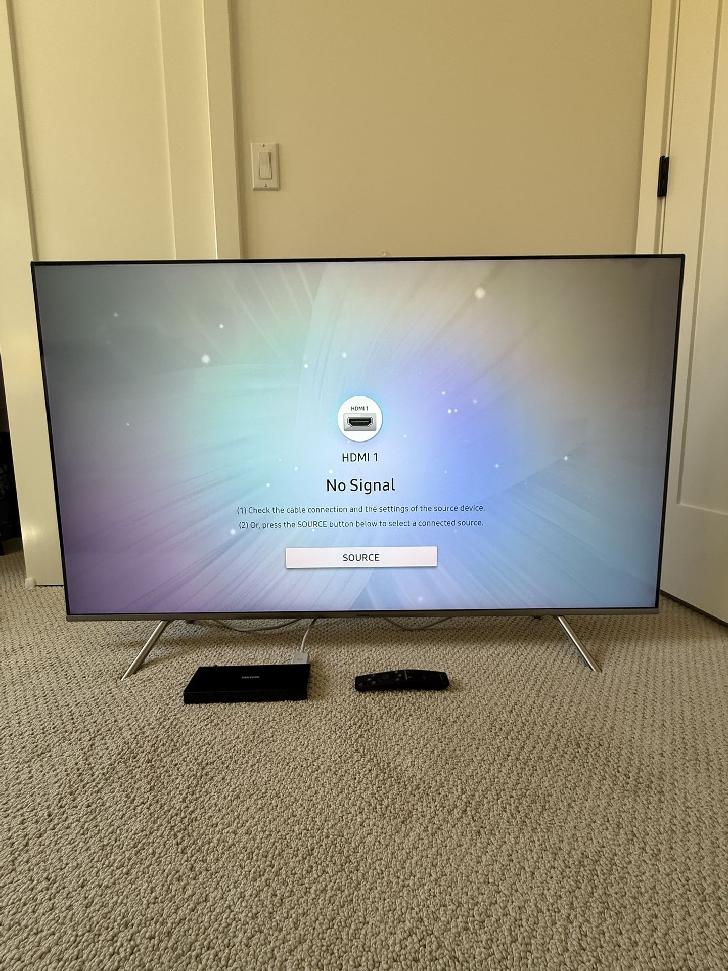 Samsung 55” 4K HDR Flat Smart TV