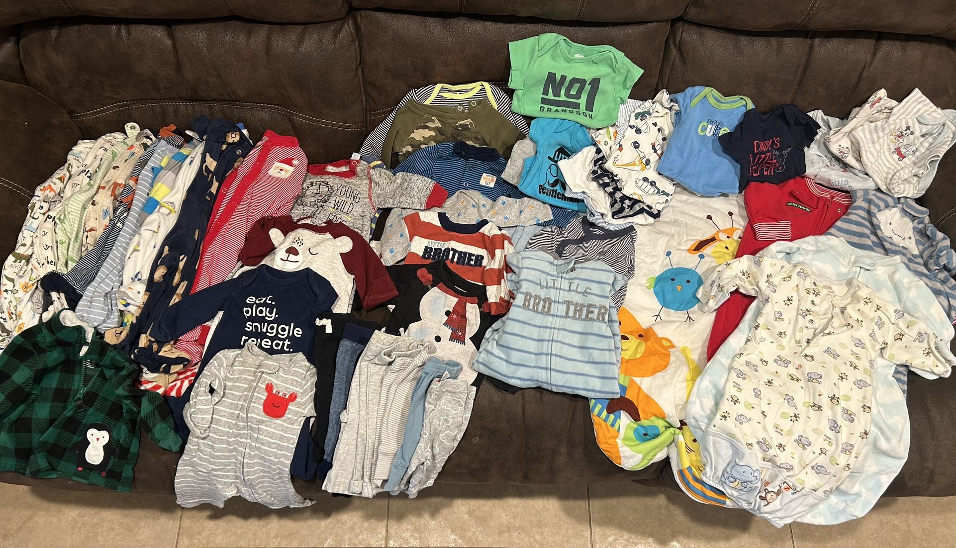 Lot Of Newborn - 3 Month Clothes
