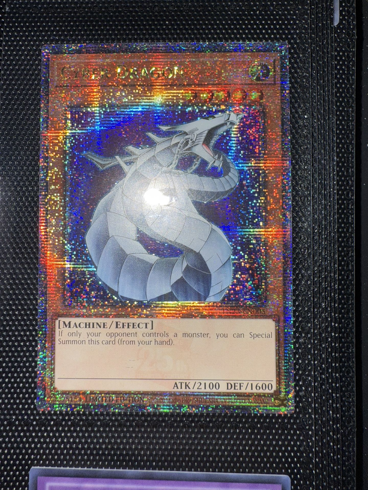 Quarter Century Secret Rare Cyber Dragon