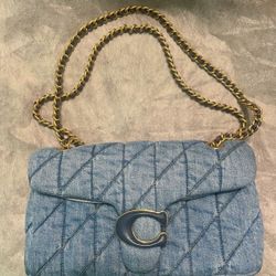 Coach Denim Tabby 