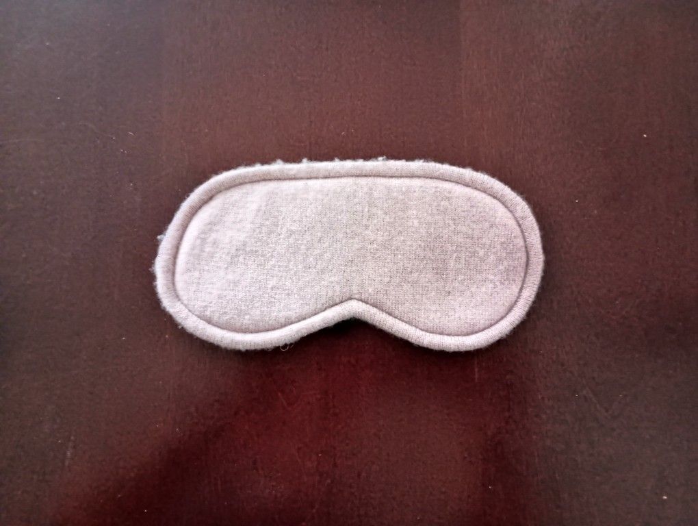 NWOT 100% Cashmere Dusty Rose Pink Sleep Eye Mask