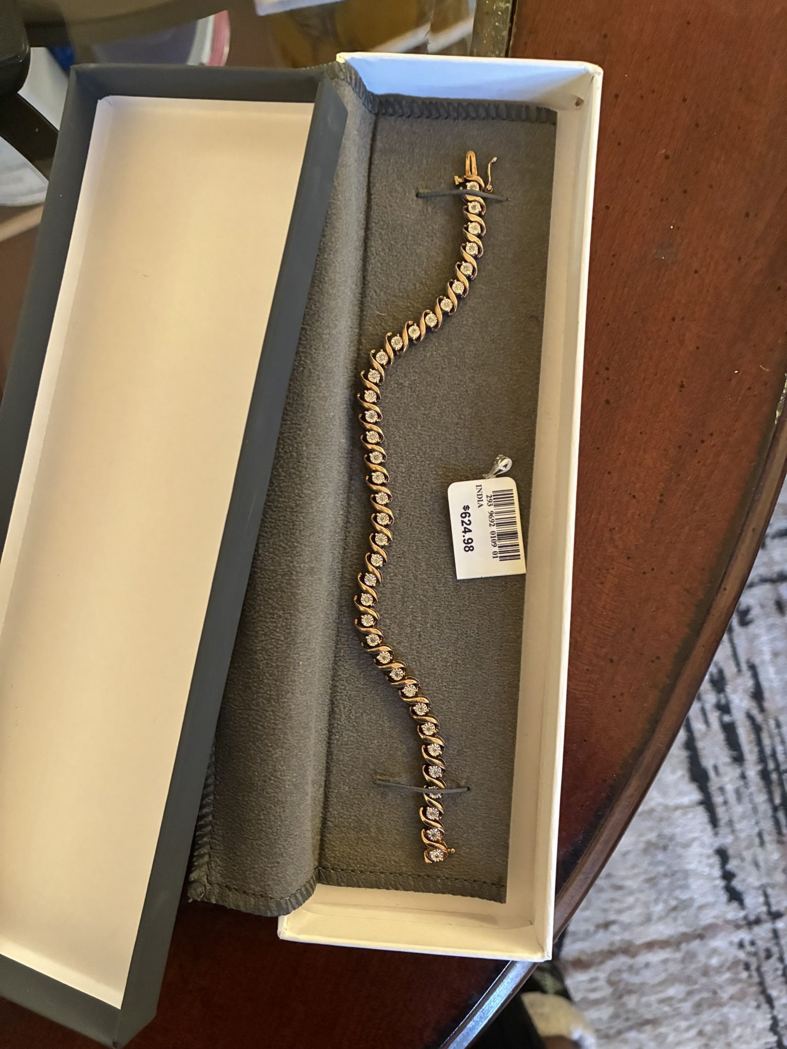 It’s A Gold Plated Tennis Bracelet