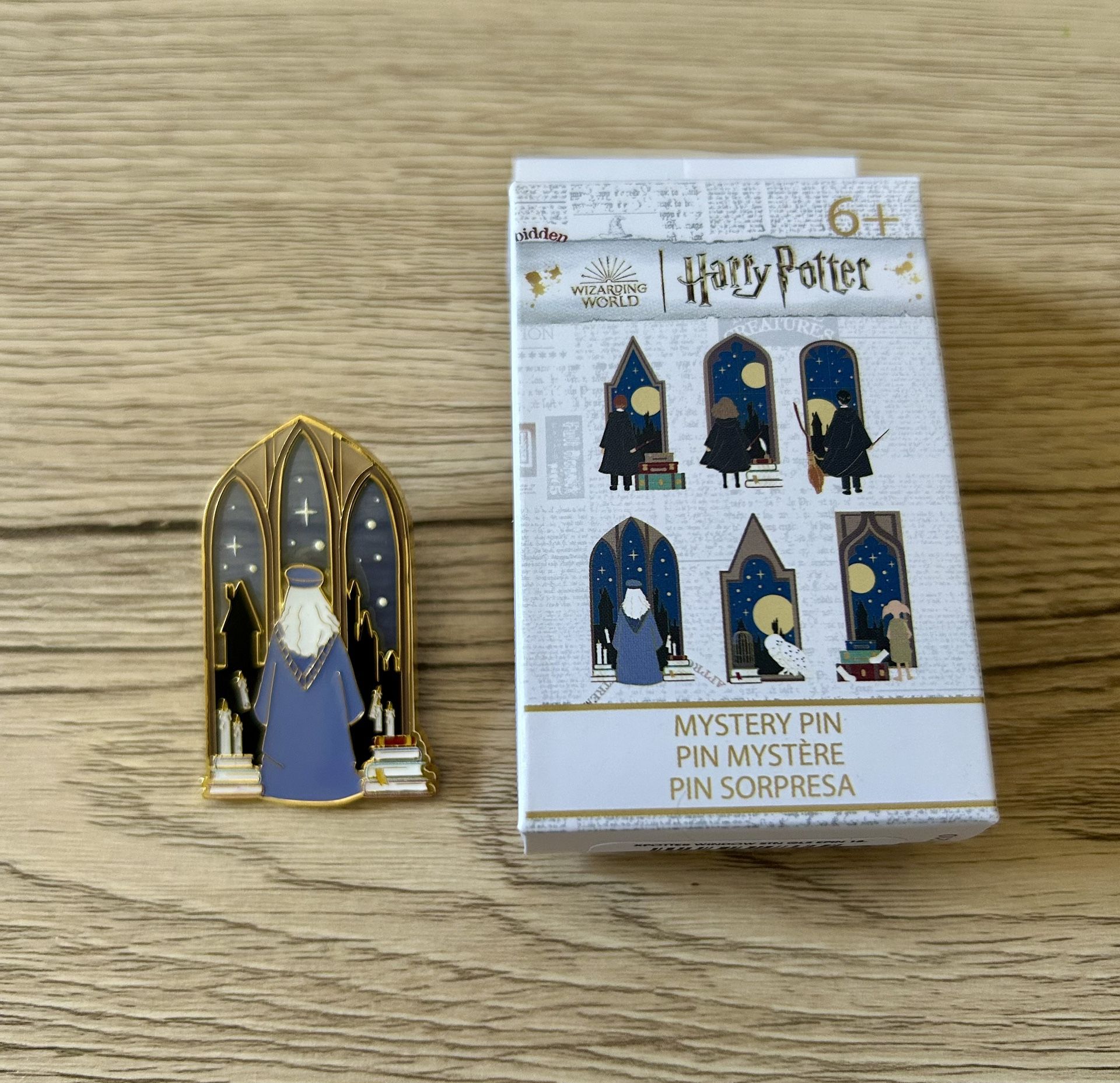 Loungefly Harry Potter Window Portraits Pin - Dumbledore