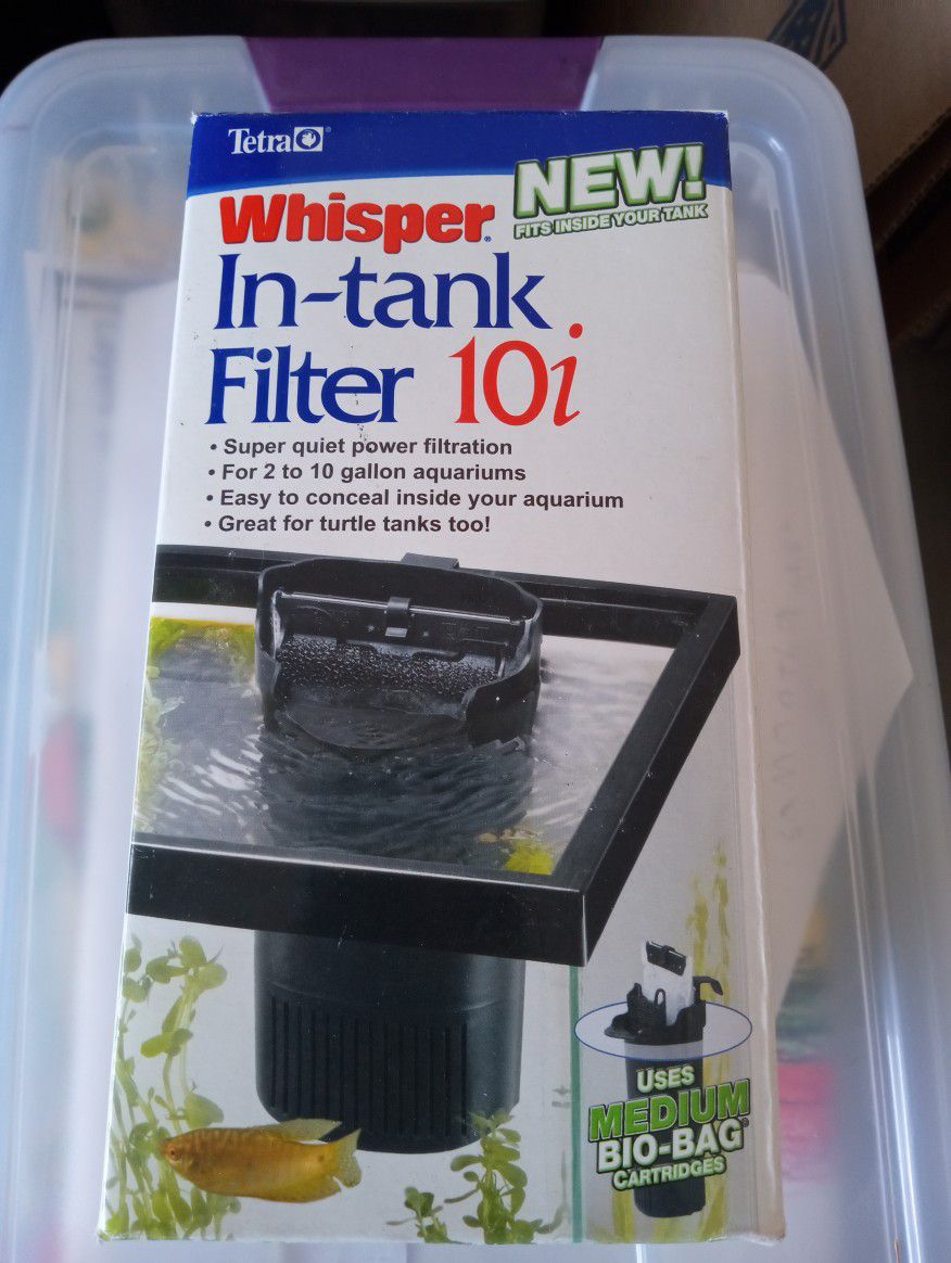 FishTank Filter - Tetra In- Tank Filter 10i