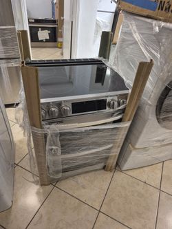 LG   electric sove double elctric oven convetional stainless steel