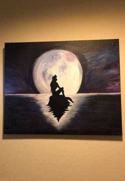 Little mermaid painting