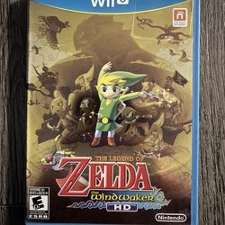 Nintendo Wii U The Legend Of Zelda The Windwaker HD Video Game