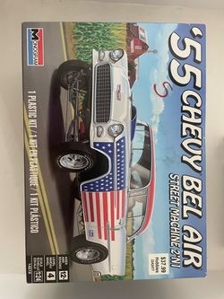 Street Machine 2:1 Chevy Bel Air 1955 Model Kit
