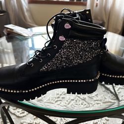 Size 11 Blinged Out MK Work Boots