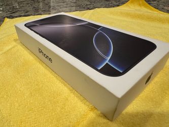 iPhone 16 Pro Max 256GB (Black Titanium) UNLOCKED