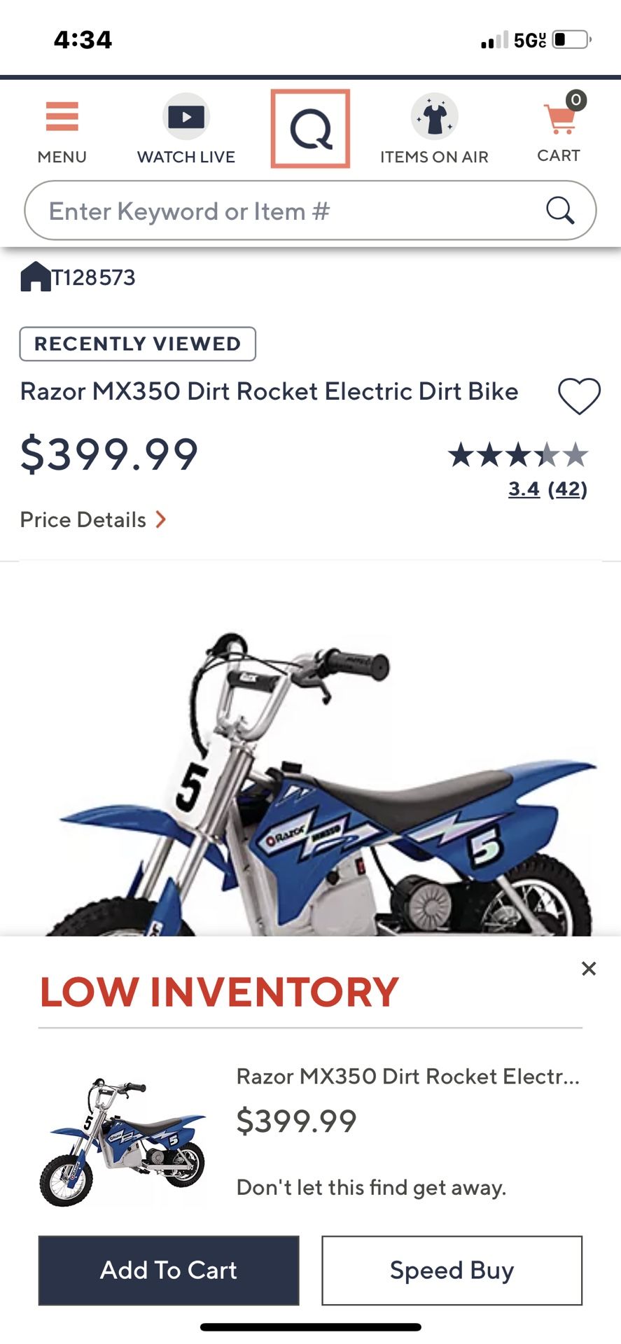 Razor Mx 350