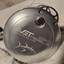 AVET HXW 5/2 2 SPEED REEL IN EXCELLENT CONDITION. 