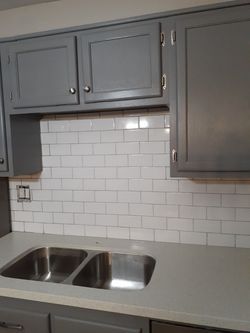 Kitchen cabinets