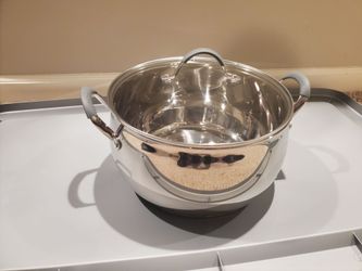 NEW Delmonico’s 13.5 Qt Stainless Steel Stock Pot with Lid