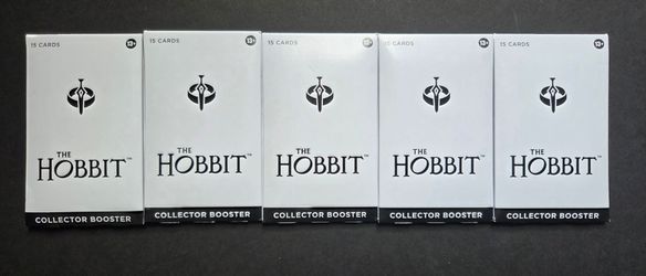 Magic The Gathering MTG The Hobbit Collector Booster Packs