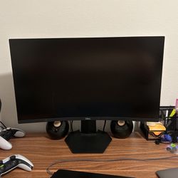 Dell 27 Inch Curved Gaming Monitor. 1920x1080P, 144Hz, 1 Ms Response Time. 