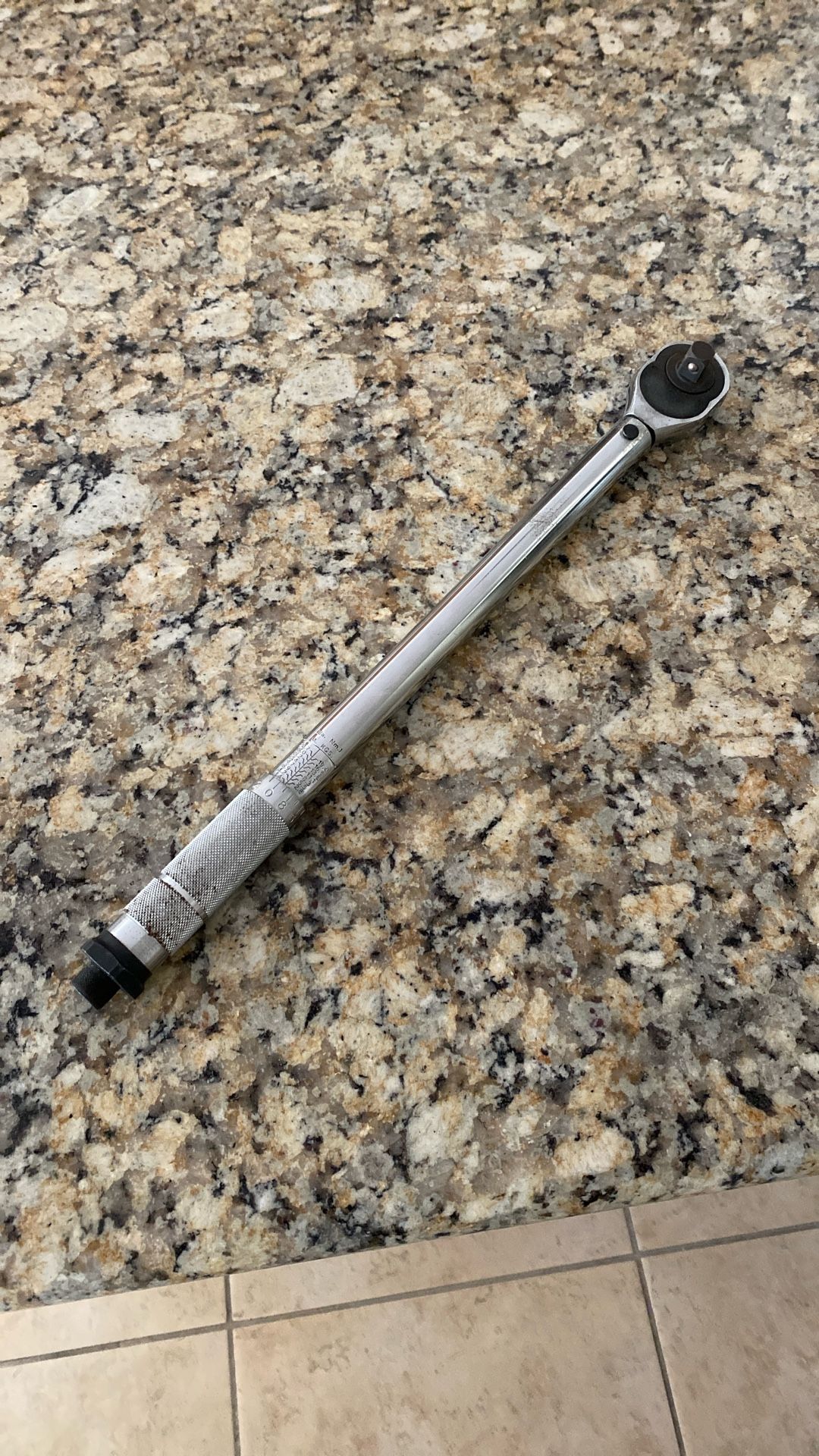 3/4” Drive Torque Wrench
