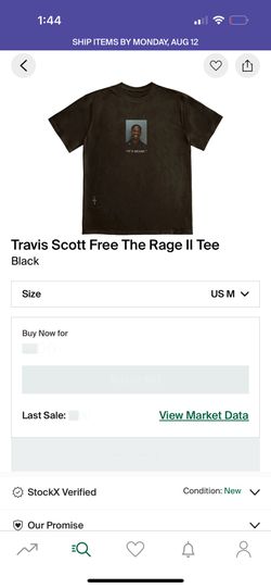 Travis Scott Free The Rage ll Tee