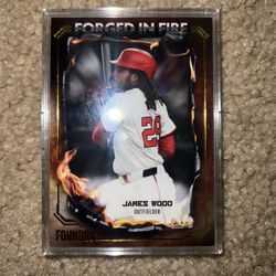Washington Nationals James Wood 1/1 Card
