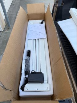 NEW WHITE Dual Motor Electric Adjustable Frame Desk ONLY *4 Available, $90 Each*
