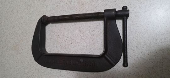 Vintage B&C 6" Malleable Iron C-Clamp – Made in USA