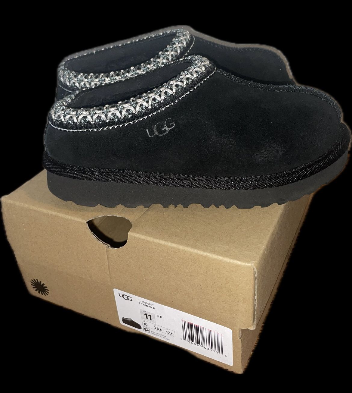 Little girl Tasman II black size 11 *gently used*