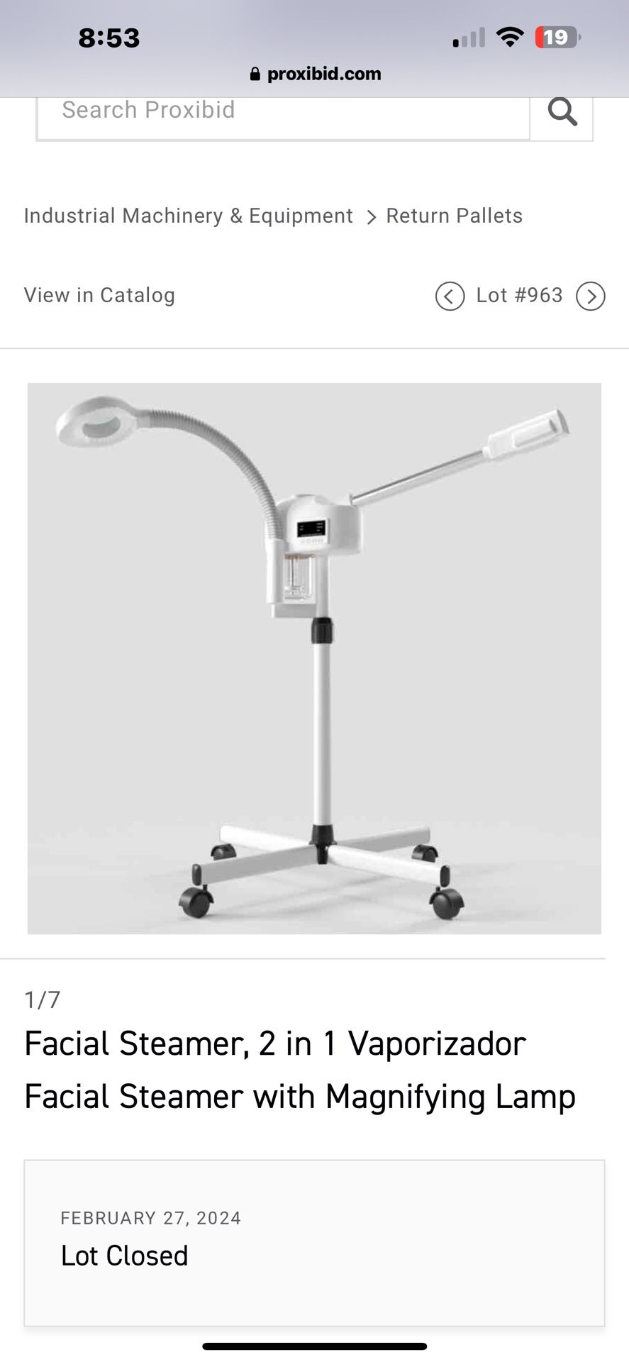 Facial Steamer