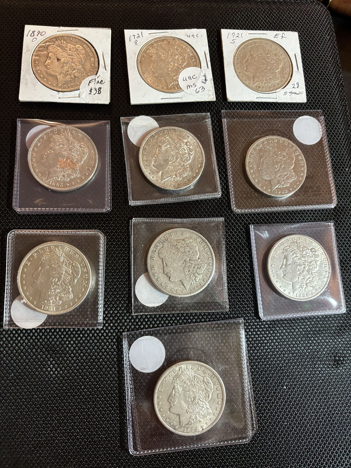 💥💥💥Morgan And Peace Dollars In Very Good To Fine Condition For One