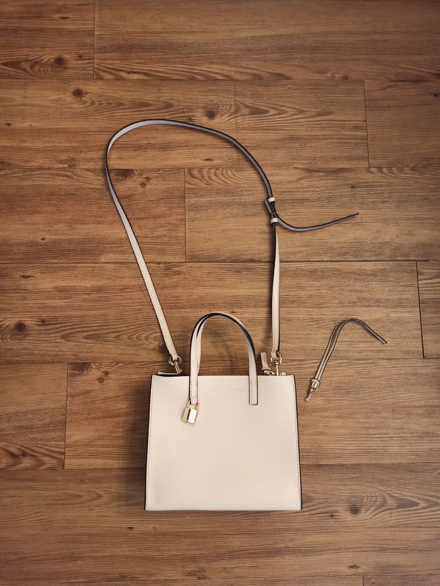 Marc Jacobs Grind Leather Tote Bag