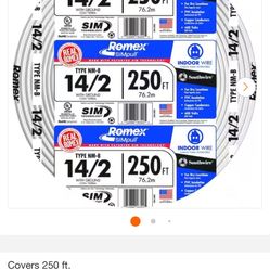 Romex 14/2 250 ft