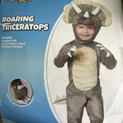 dinosaur costume size 2T