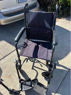 Wheelchair and walker