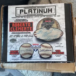 TRISTAR PLATINUM HIDDEN TREASURES AUTO BASEBALL SSP #14/18