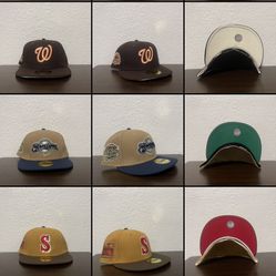 New Era Fitted Caps 7 1/2 