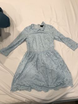 Top shop blue dress size 4