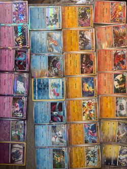 Holographic Pokémon cards