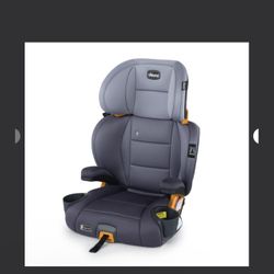 Chicco KidFit ClearTex Plus 2-In-1 Belt-Positioning Booster Car Seat, Backless And High Back Booster Seat, For Children Aged 4 Years And Up And 40-100