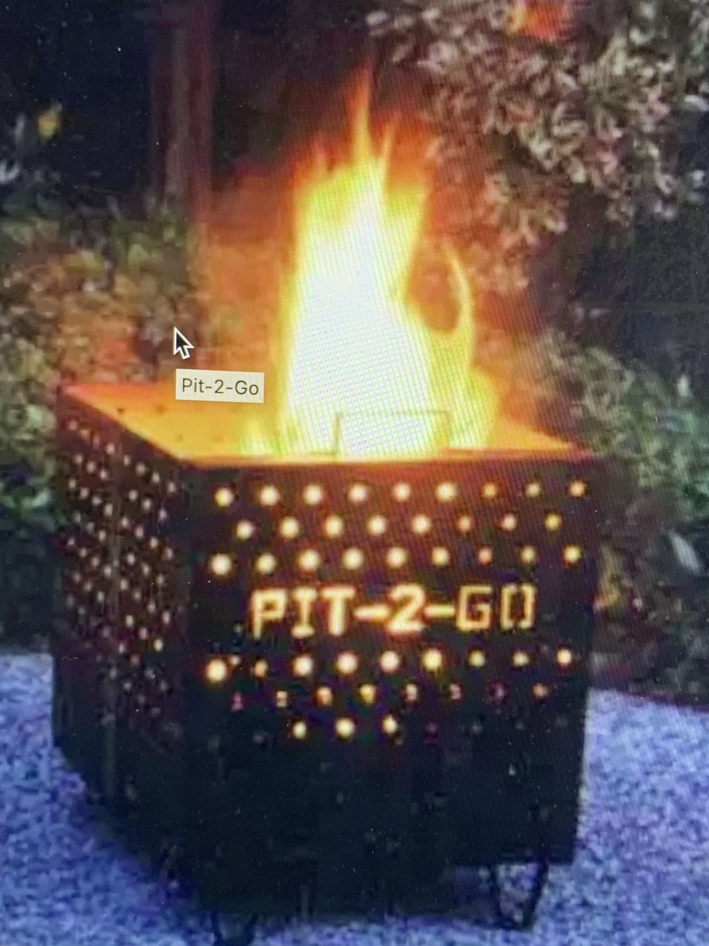 Pit 2 Go Folding Fire Pit