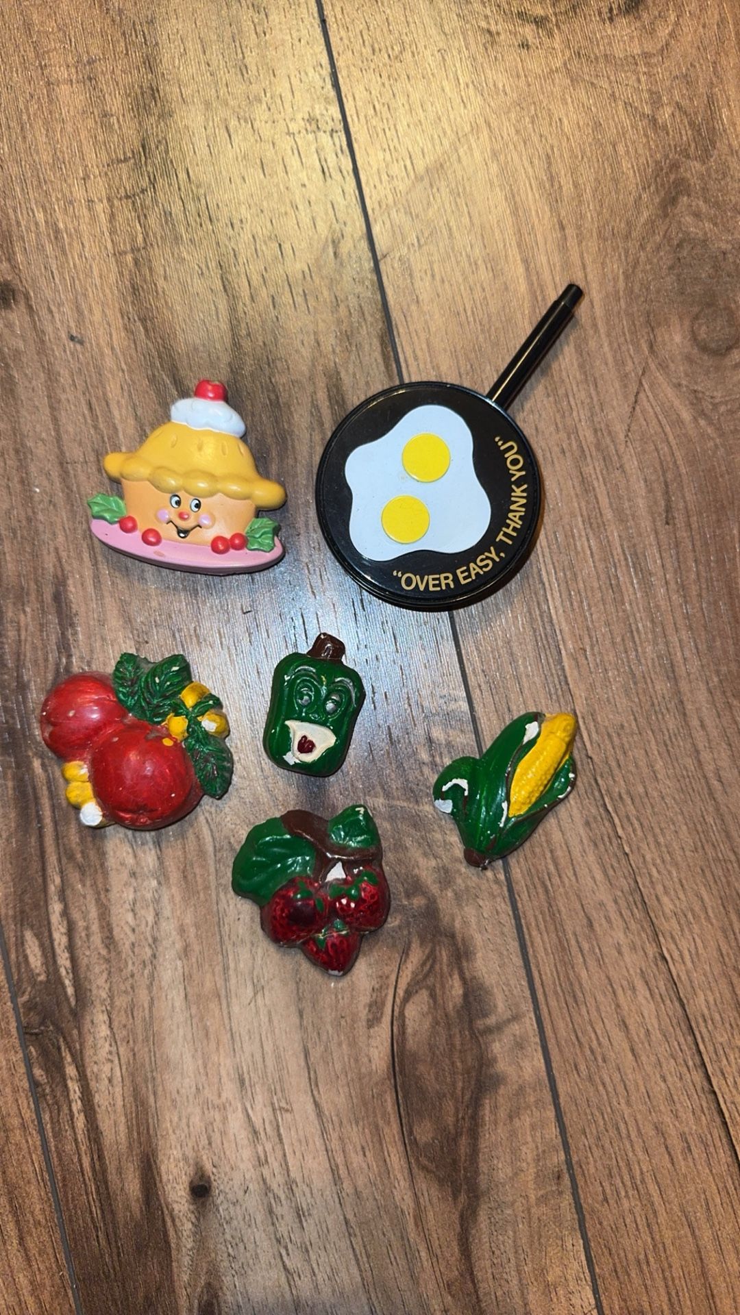 Vintage Magnet Lot Of 6, Vintage Avon Skillet