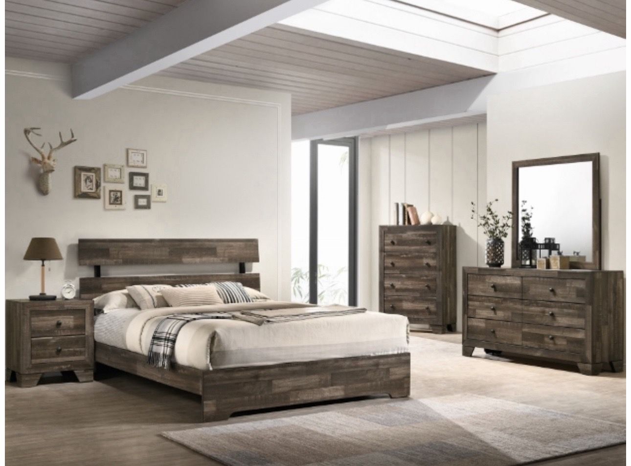 $499 to $525 bedroom set not including mattress and chest