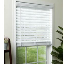 Cordless Faux Wood Blind