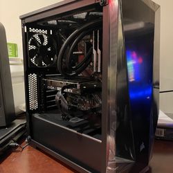 Black Gaming Computer (RTX 3050 INTEL i7)