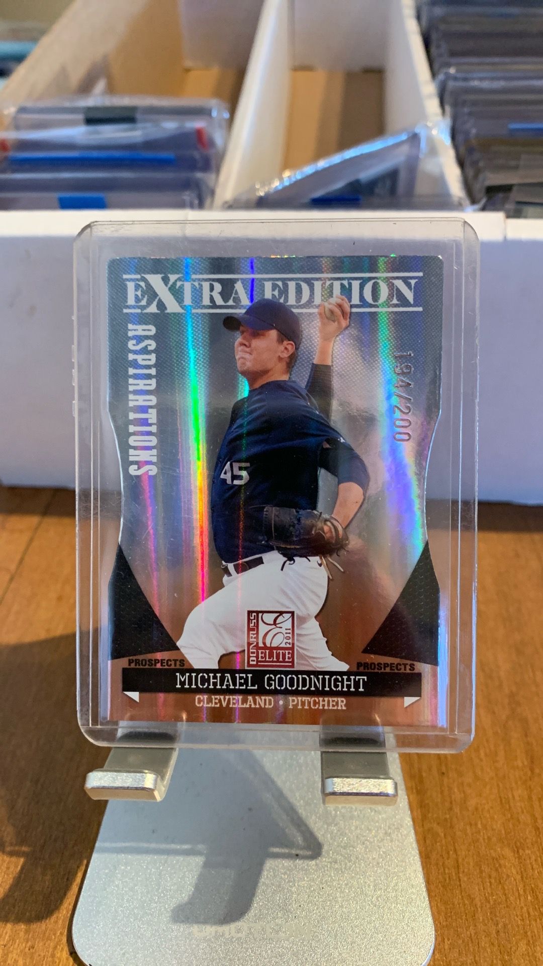 Donruss Elite-Extra Edition Aspirations Michael Goodnight /200